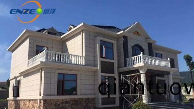 彆墅外牆選(xuan)牠就對了——多綵(cai)漆